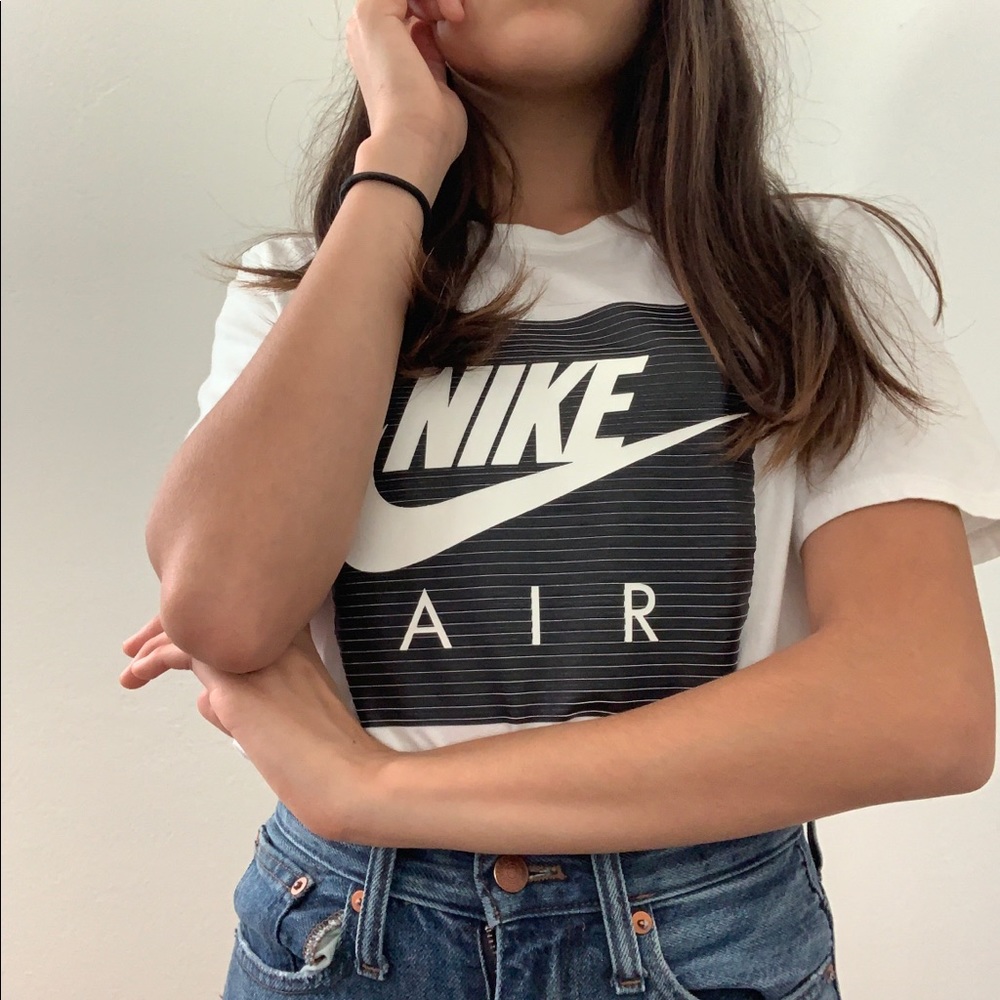 Nike Air Black and White Tee